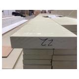 7-1/4' x 16' Primed Exterior Trim Boards x 9