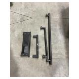 Assorted Size Towel/Grab Bars in Matte Black