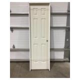 24' x 80' MDF 6-Panel LH Interior Door