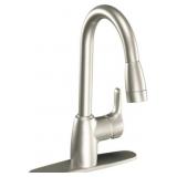1H Kitchen Faucet w/ Pulldown in Stainless