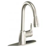 1H Kitchen Faucet w/ Pulldown in Stainless