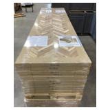 Unfinished Cheveron Butcher Block Top x 2