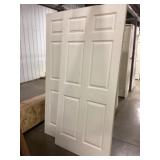 36' x 80' MDF Hollow Core 6-Panel Door Slabs x 4