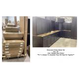 RTA Silvervreek 15Pc Midnight Black 30' Kitchen