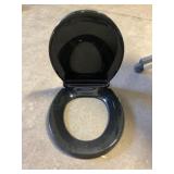 Kohler Round Front Bowl Seat In Black