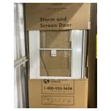Andersenï¿½ 34' x 80' White Storm Door w/ Hardware