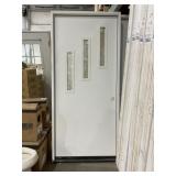 36' x 80' LH Steel 3-Slit Exterior Door