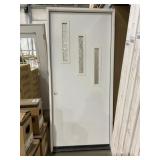 36' x 80' RH Steel 3-Slit Exterior Door