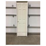 24' x 80' MDF 6-Panel RH Interior Door