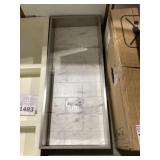 34-1/2' x 14' Stainless Steel Shower Niche