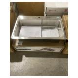 All-In-One 33' SS Single Bowl Kitchen Sink