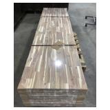 Unfinished Acacia Butcher Block Top x 2