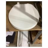 Round Bowl Toilet Seat in White x 3Pcs