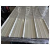 12' Cream  Steel Roofing/Siding x 480LF