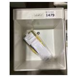 24' x 20' Composite Utility Sink in White