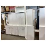 White Garage Cabinet x 8Pcs