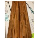 7.87' x 47.25' Solid Wall Wood x 258 SF