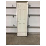 24' x 80' MDF 6-Panel RH Interior Door