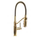 Bristol Sensor Spring Kitchen Faucet-Brushed