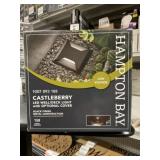 Hampton Bay LED Black Well/Deck Light x4