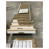 15-Step Oak Capped Staircase