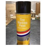 Box Of (6) 12oz Tire Marking Paint Cans x 3bx
