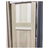 2-6 x 6-7 2-Panel Poplar Bifold Door