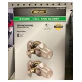 Defiantï¿½ 2pk. Hall & Coset Knobs in Stainless x 3