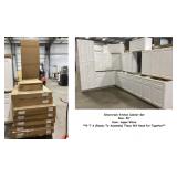 RTA 15Pc Silvercreek Aspen White 36' Kitchen