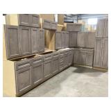 16Pc Silvercreek Winchester Gray 30' Kitchen