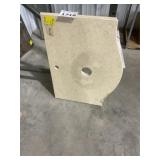 30' x 22' Vessel Bowl Vanity Top only x 2