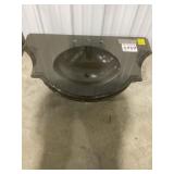 36' x 21-1/2' Black Vanity Top W/ Sink