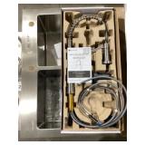 33' x 22' All-In-One Double Bowl Sink Kit