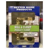 Better Home Products Door Lever Set in Brass x6