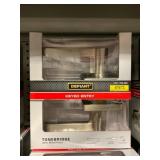 Defiantï¿½ Keyed Entry Door Levers in Nickel x3