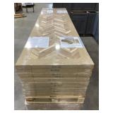 Unfinished Cheveron Butcher Block Top