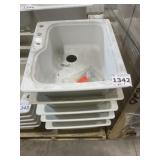 (5) 25-1/2' x 22' Composite Single Bowl Sinks