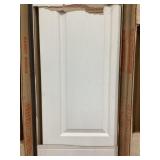 36' x 80' 2-Panel Wood-Look MDF Bifold Door