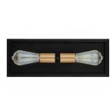 Home Decoratorsï¿½ 2-Bulb Wall Sconce in Black