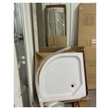 RTA 36' x 36' Glass Surround Shower Kit-NO TOP