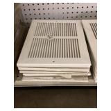 10' x 8' White Vent Cover x8