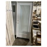 32' x 80' RH Steel FV Exterior Door w/ Blinds