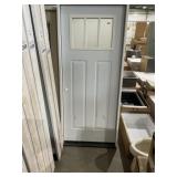 34' x 80' RH Steel Craftsman Style Exterior Door