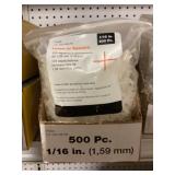 Bag Of (500) 1/16' Leave In Spacers x6