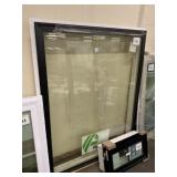 4' x 5' Black Vinyl Picture Window