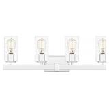Quoizelï¿½ 4-Bulb Vanity Light in Chrome