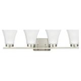 SeaGullï¿½ 4-Bulb Vanity Light in Nickel