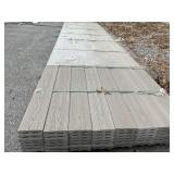 16' Gray PVC Capped Composite Decking x 896 LF