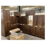 15pc. Silvercreek Rustic Hickory 36' Kitchen