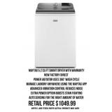 Maytag 5.2 Cu.Ft. Smart Dryer With Warranty